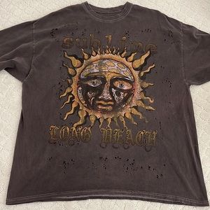 Sublime distressed band tee